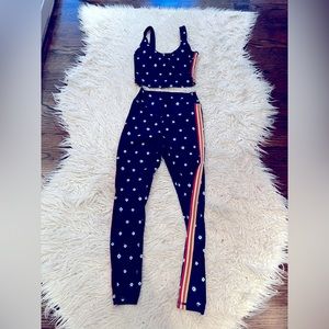 The Upside Cropped Sports Bra and Leggings